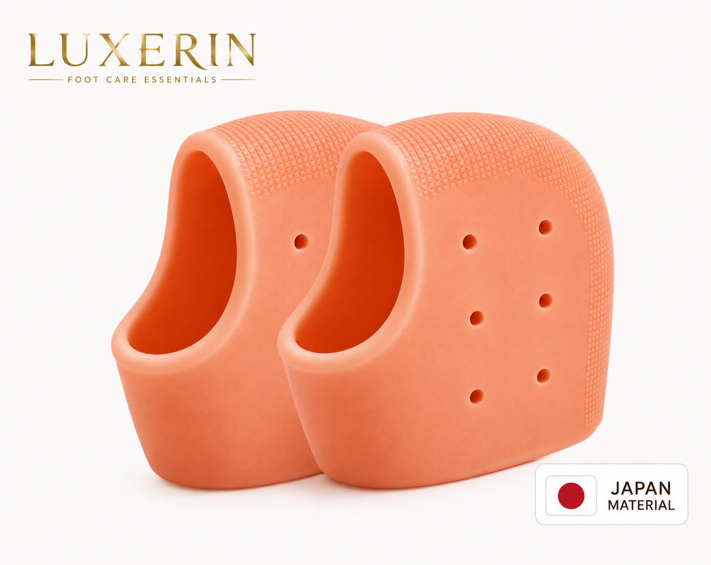 LUXERIN Recovery Heel Pads product hero